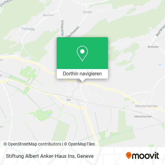 Stiftung Albert Anker-Haus Ins Karte