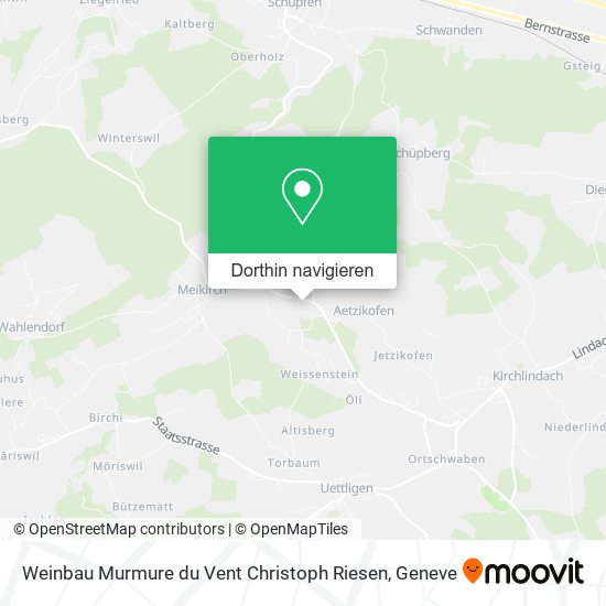 Weinbau Murmure du Vent Christoph Riesen Karte