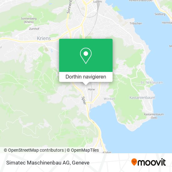 Simatec Maschinenbau AG Karte