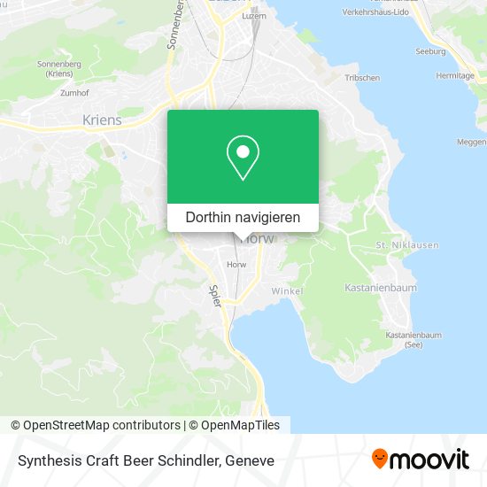 Synthesis Craft Beer Schindler Karte
