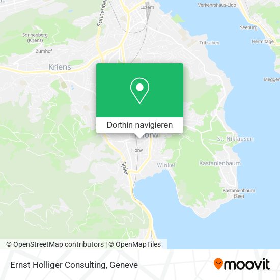 Ernst Holliger Consulting Karte