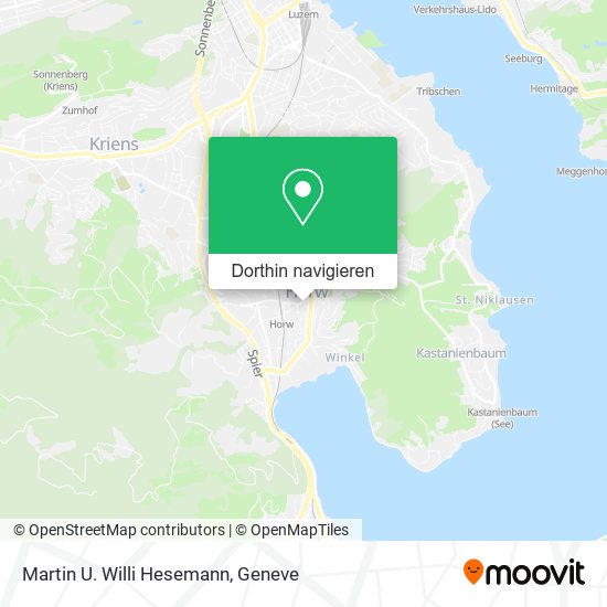 Martin U. Willi Hesemann Karte