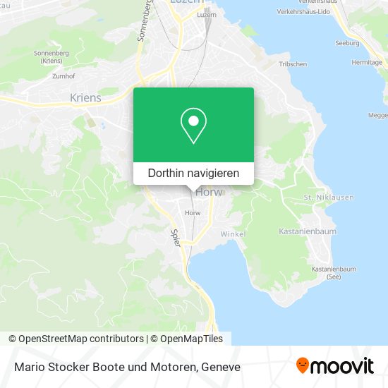 Mario Stocker Boote und Motoren Karte
