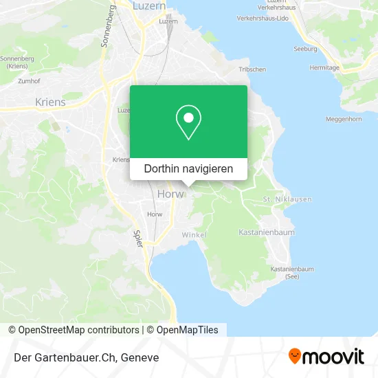 Der Gartenbauer.Ch Karte