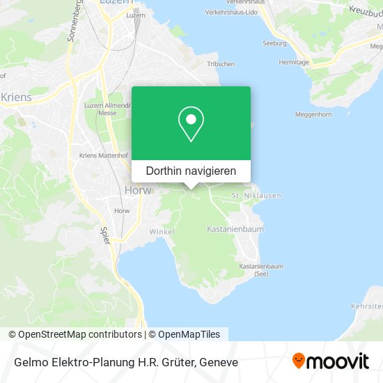 Gelmo Elektro-Planung H.R. Grüter Karte