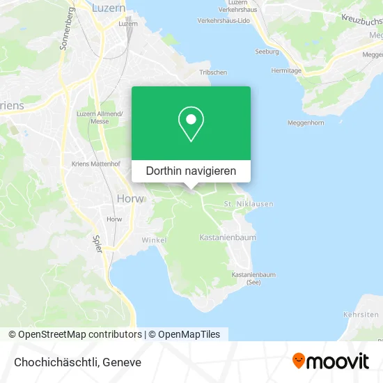 Chochichäschtli Karte