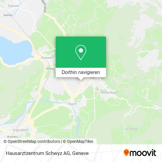 Hausarztzentrum Schwyz AG Karte