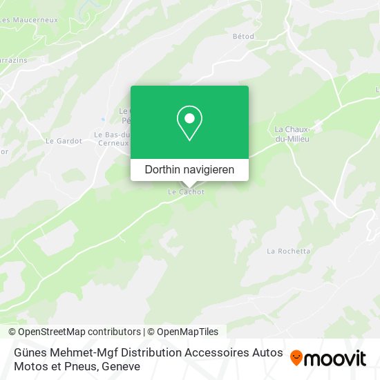 Günes Mehmet-Mgf Distribution Accessoires Autos Motos et Pneus Karte
