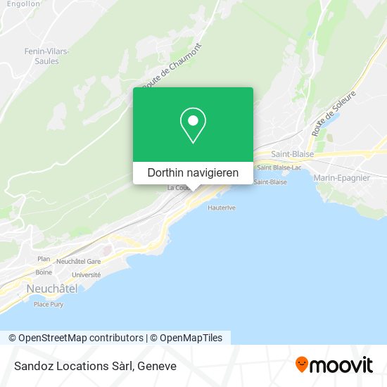 Sandoz Locations Sàrl Karte