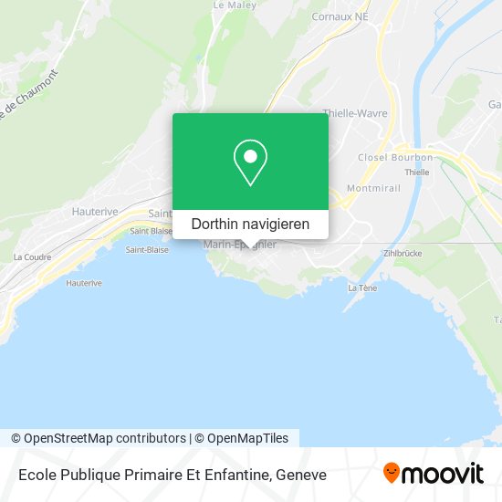 Ecole Publique Primaire Et Enfantine Karte