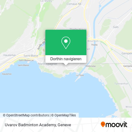 Uvarov Badminton Academy Karte