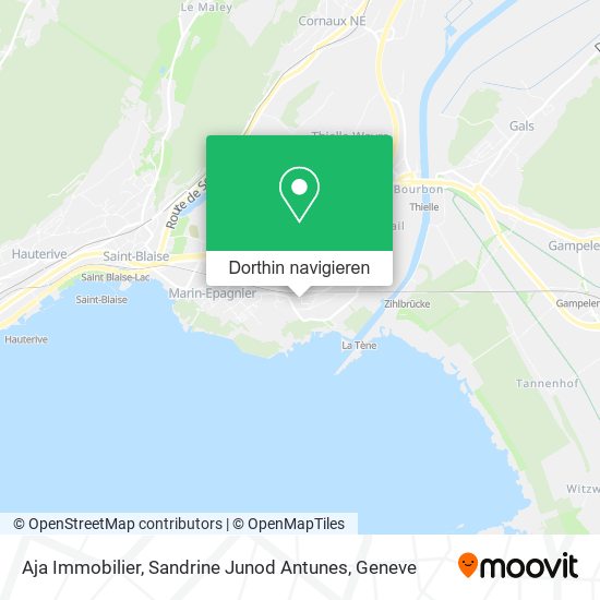 Aja Immobilier, Sandrine Junod Antunes Karte