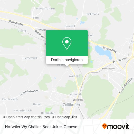 Hofwiler Wy-Chäller, Beat Juker Karte