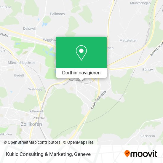 Kukic Consulting & Marketing Karte