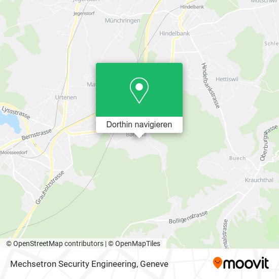 Mechsetron Security Engineering Karte