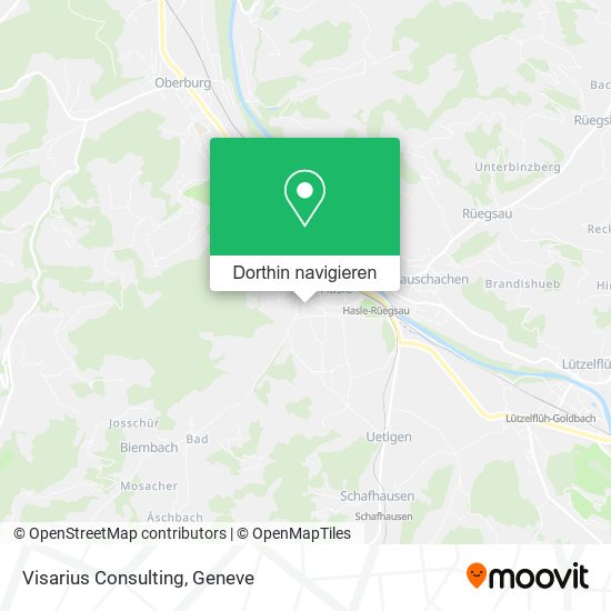Visarius Consulting Karte