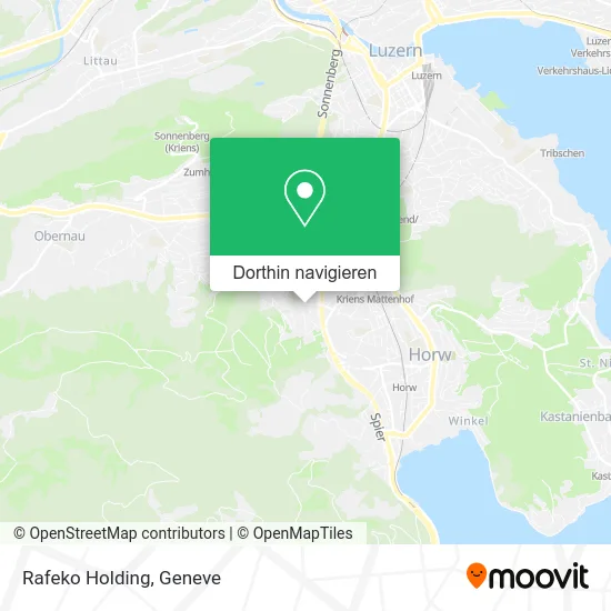 Rafeko Holding Karte