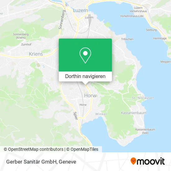 Gerber Sanitär GmbH Karte