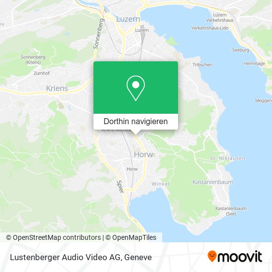 Lustenberger Audio Video AG Karte