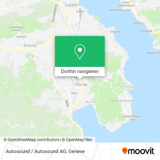 Autosound / Autosound AG Karte
