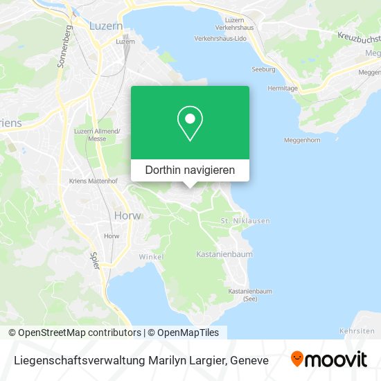 Liegenschaftsverwaltung Marilyn Largier Karte