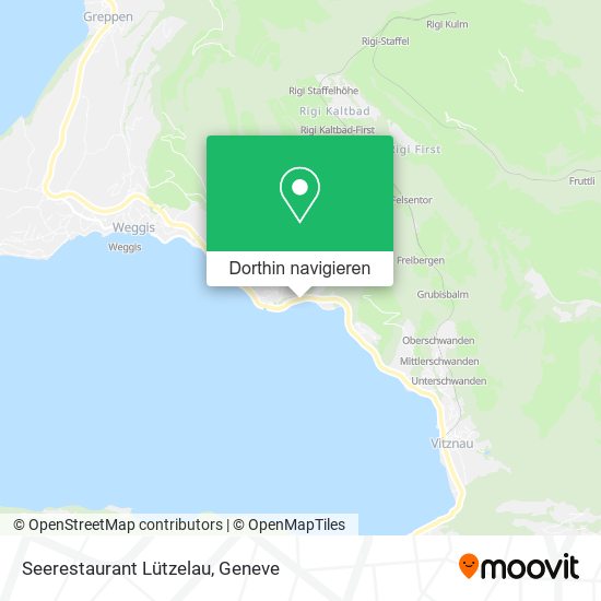 Seerestaurant Lützelau Karte