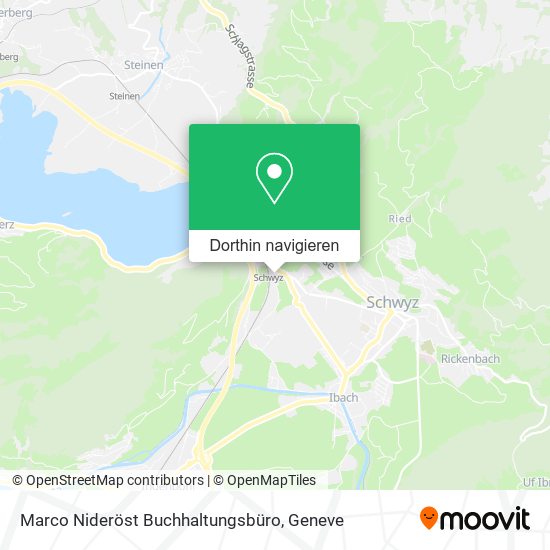 Marco Nideröst Buchhaltungsbüro Karte
