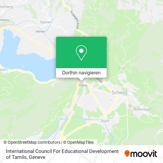International Council For Educational Development of Tamils Karte