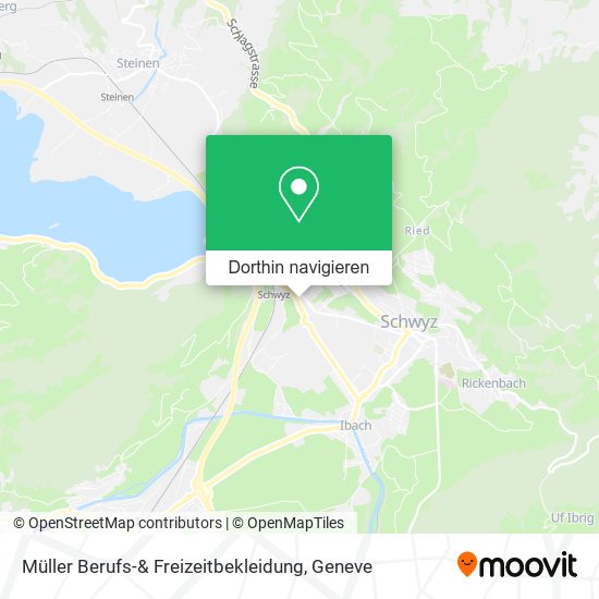 Müller Berufs-& Freizeitbekleidung Karte