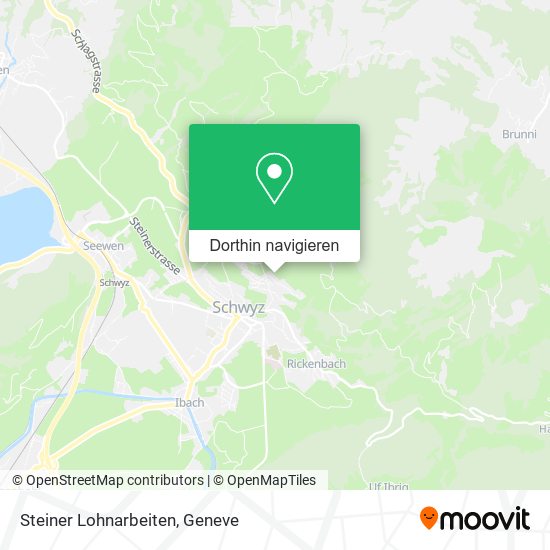 Steiner Lohnarbeiten Karte
