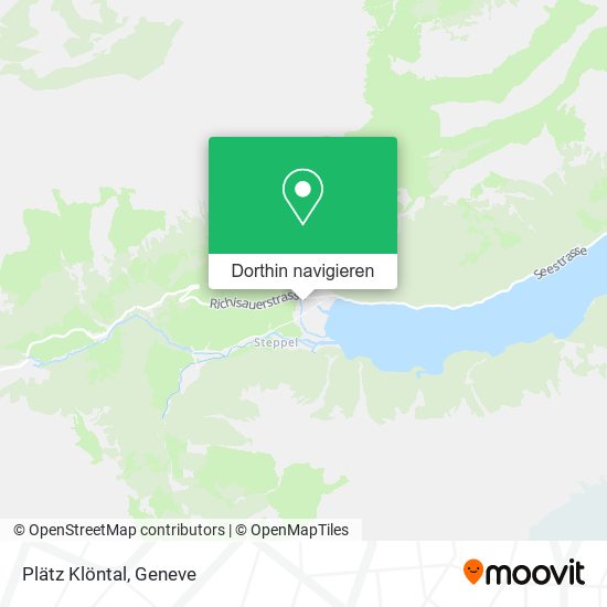 Plätz Klöntal Karte
