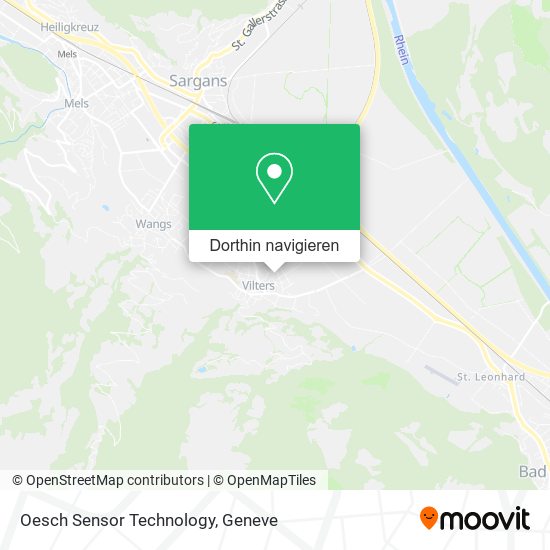 Oesch Sensor Technology Karte