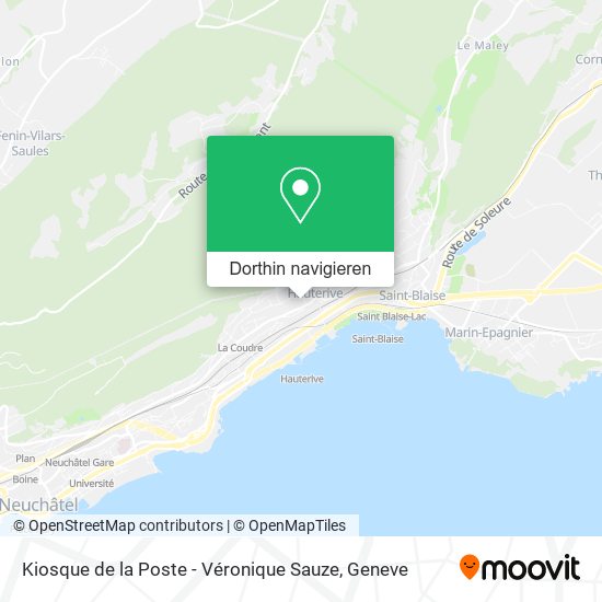 Kiosque de la Poste - Véronique Sauze Karte