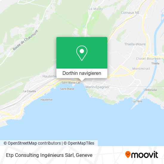 Etp Consulting Ingénieurs Sàrl Karte