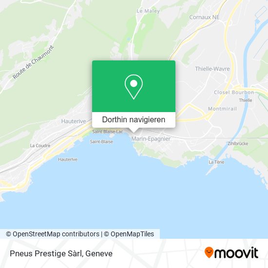 Pneus Prestige Sàrl Karte