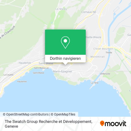 The Swatch Group Recherche et Développement Karte
