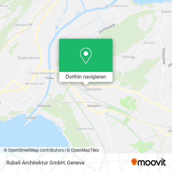 Rubeli Architektur GmbH Karte