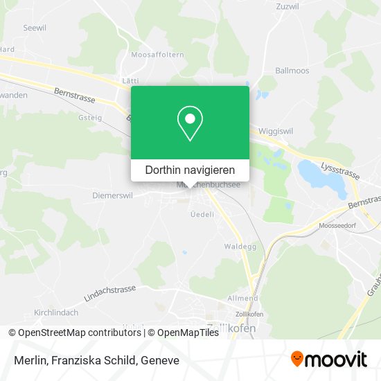Merlin, Franziska Schild Karte