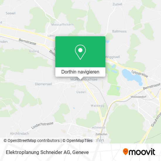 Elektroplanung Schneider AG Karte