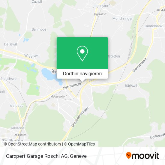 Carxpert Garage Roschi AG Karte