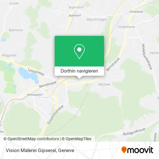 Vision Malerei Gipserei Karte