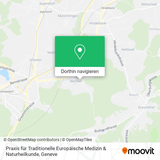 Praxis für Traditionelle Europäische Medizin & Naturheilkunde Karte