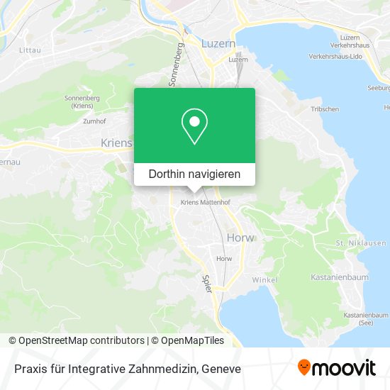 Praxis für Integrative Zahnmedizin Karte
