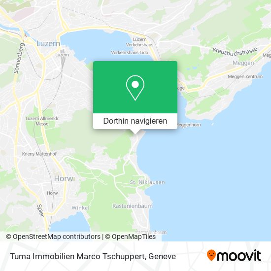 Tuma Immobilien Marco Tschuppert Karte