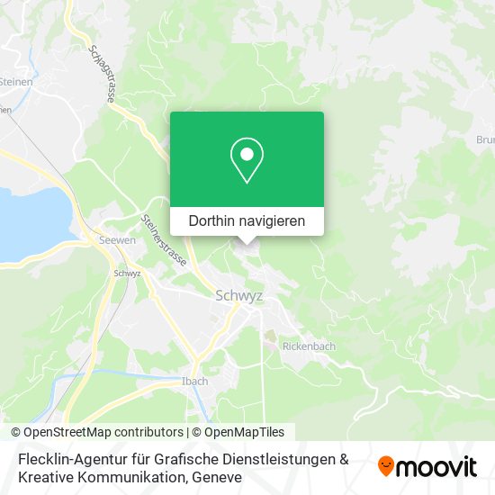 Flecklin-Agentur für Grafische Dienstleistungen & Kreative Kommunikation Karte
