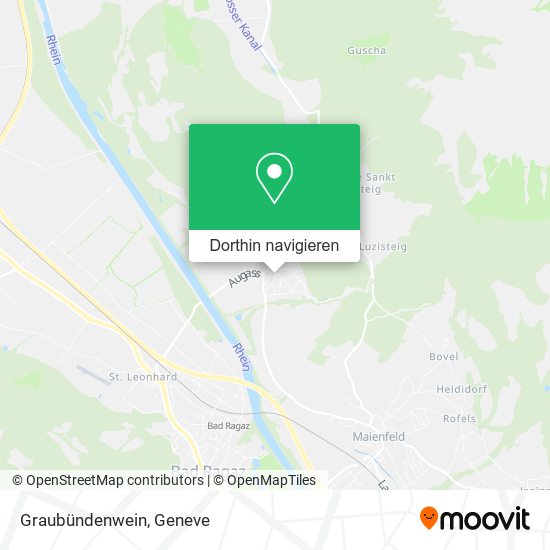 Graubündenwein Karte