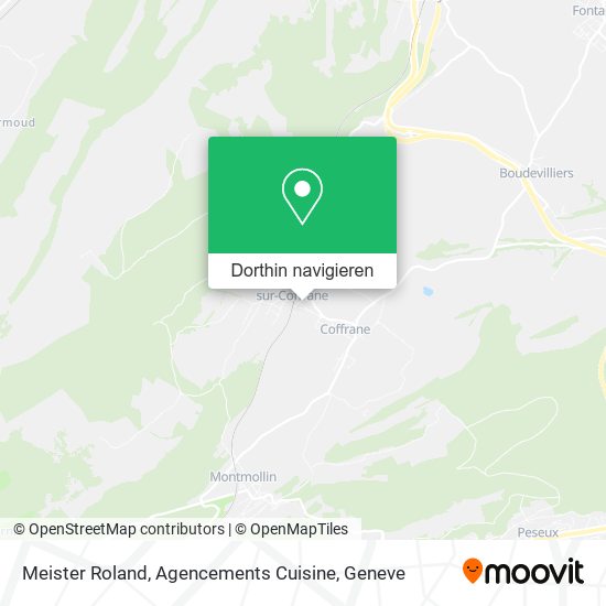 Meister Roland, Agencements Cuisine Karte