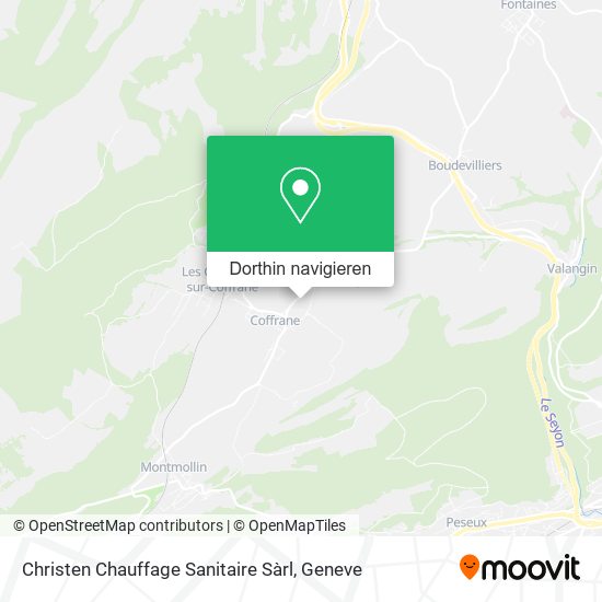 Christen Chauffage Sanitaire Sàrl Karte