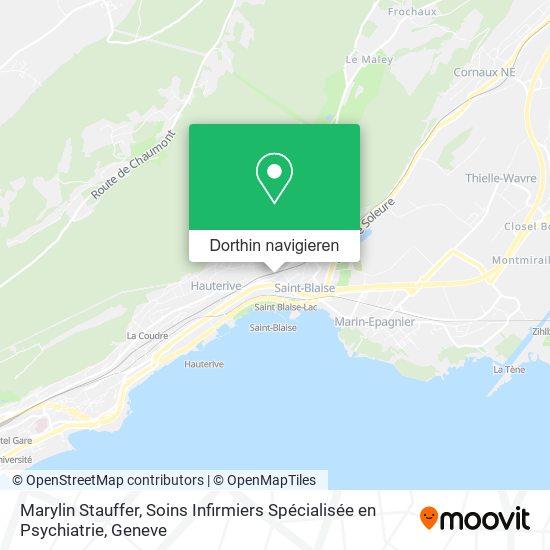 Marylin Stauffer, Soins Infirmiers Spécialisée en Psychiatrie Karte