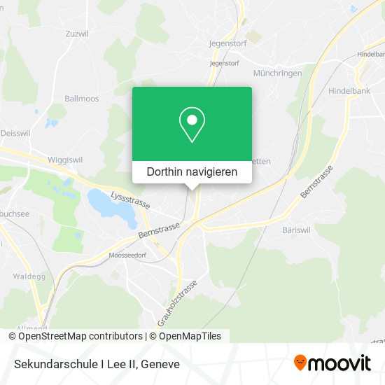 Sekundarschule I Lee II Karte